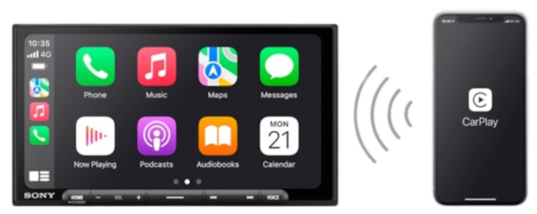 Sony XAV-AX6000 Wireless Carplay/Androidauto - Image 8